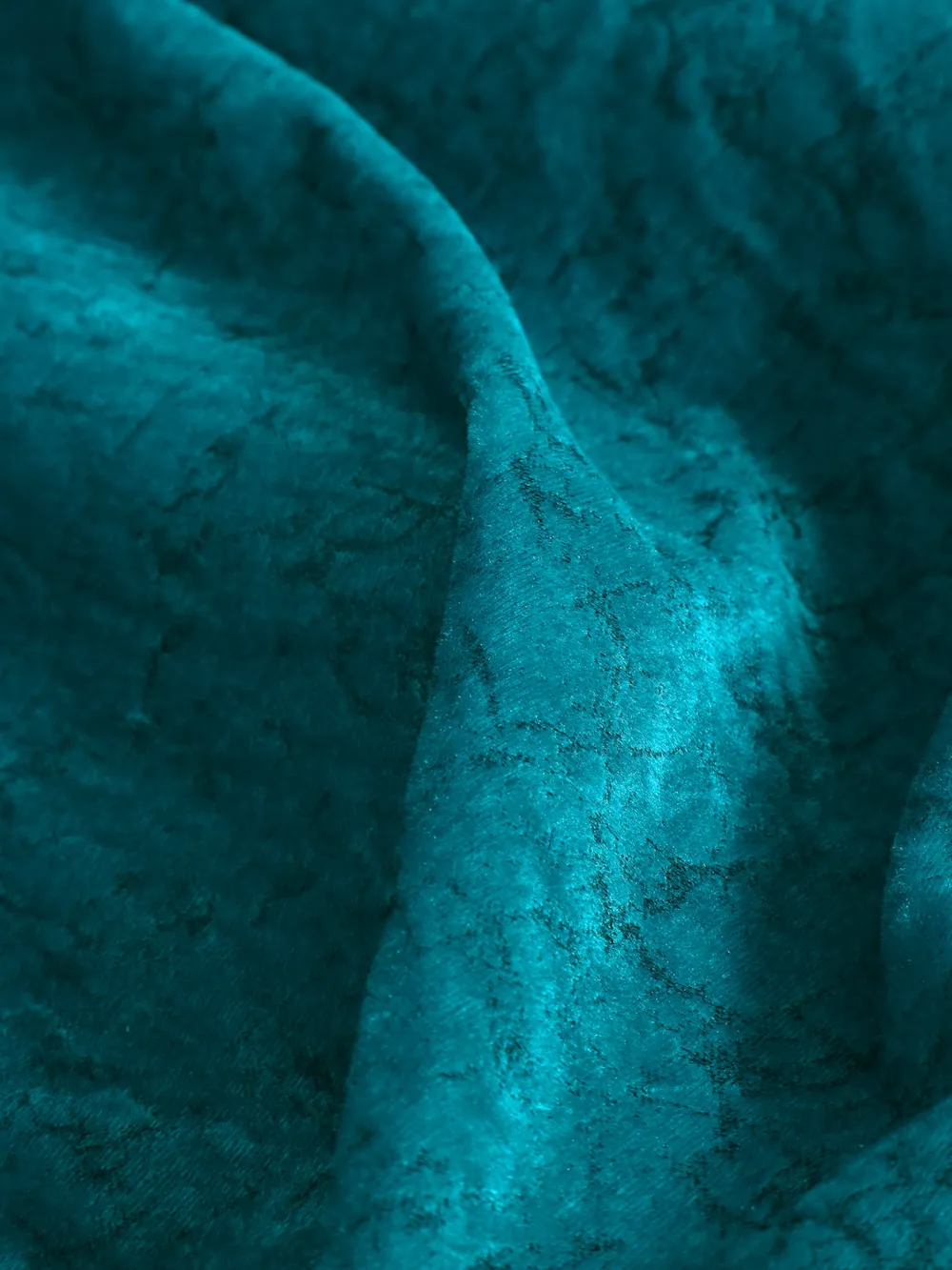 Cortina Luscious Rich Blue Velvet Soft Eyelet Curtain-Set of 2 Window