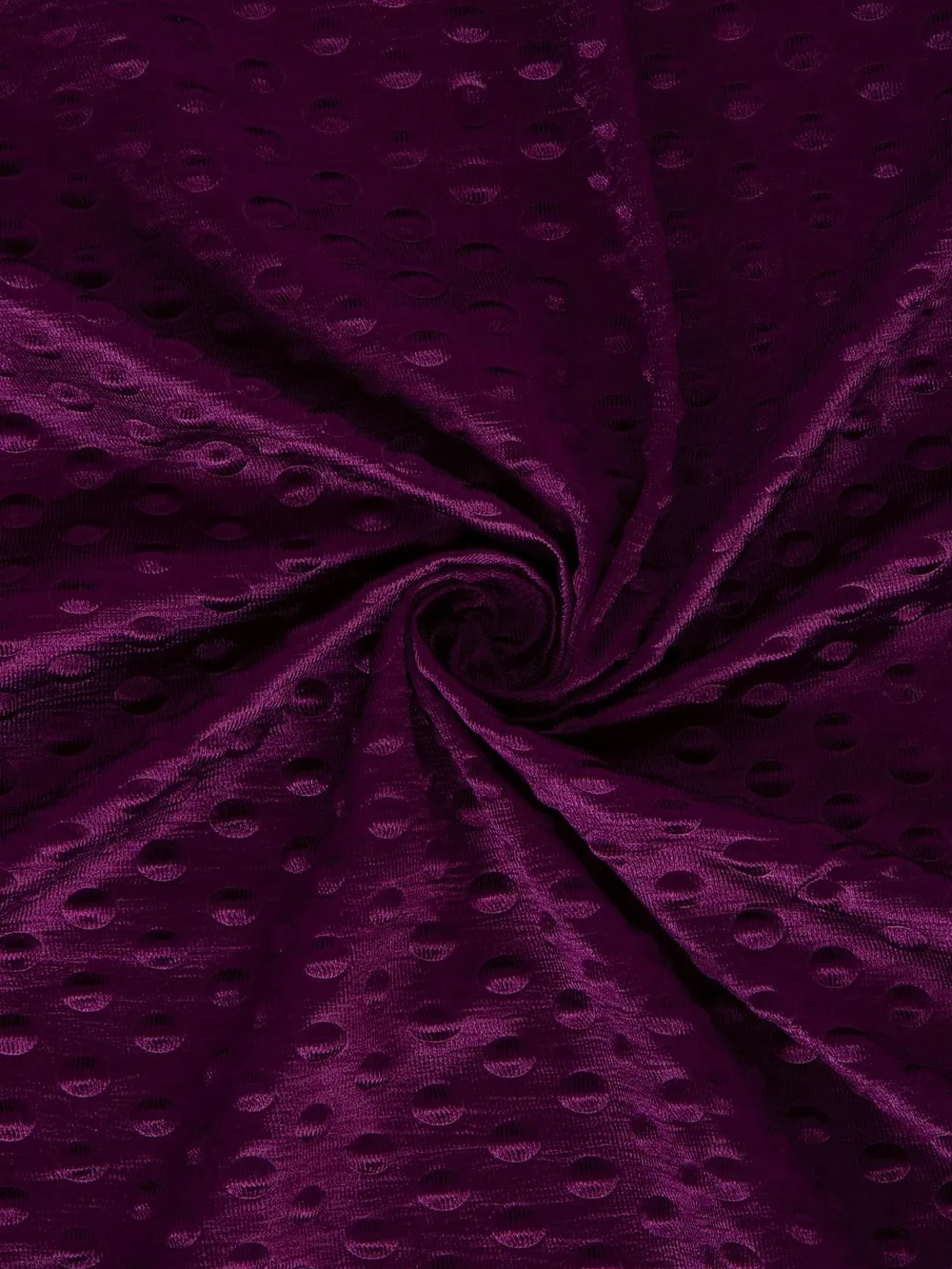Cortina Magenta Designer Eyelet Door Curtain Regular (Size: 210 cm x 115 cm)