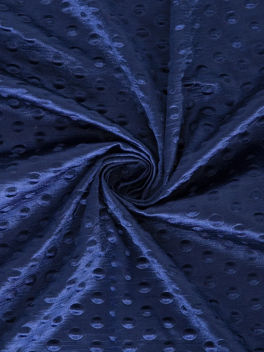 Cortina Pretty Blue Designer Eyelet Door Curtain Large (Size: 270 cm x 115 cm)