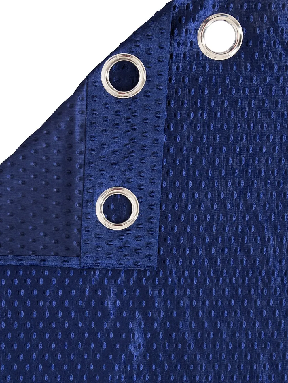 Cortina Pretty Blue Designer Eyelet Window Curtain Pack Of 2