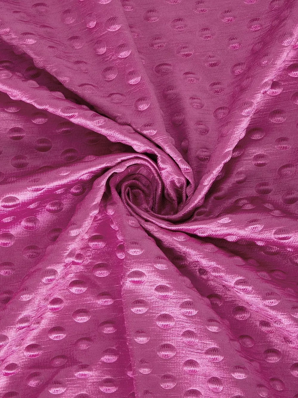 Cortina Pretty Pink Designer Eyelet Door Curtain Regular (Size: 210 cm x 115 cm)