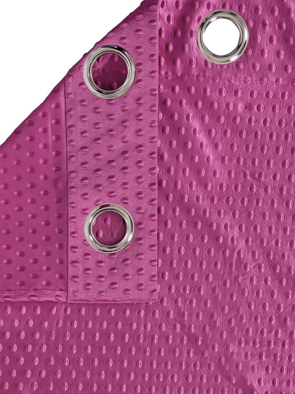 Cortina Pretty Pink Designer Eyelet Door Curtain Regular (Size: 210 cm x 115 cm)