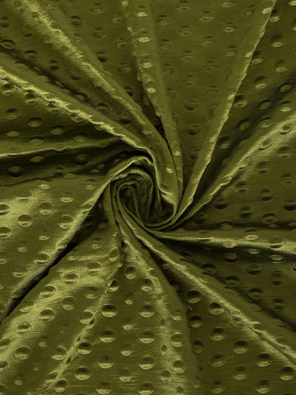 Cortina Sap Green  Designer Eyelet Door Curtain Regular (Size: 210 cm x 115 cm)