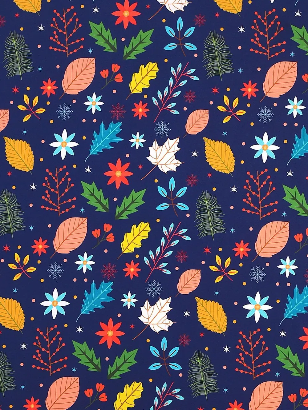 Cortina Spandex Stretchable Autumn Leaf pattern Sofa Slip cover One Seater Sofa Slipcover