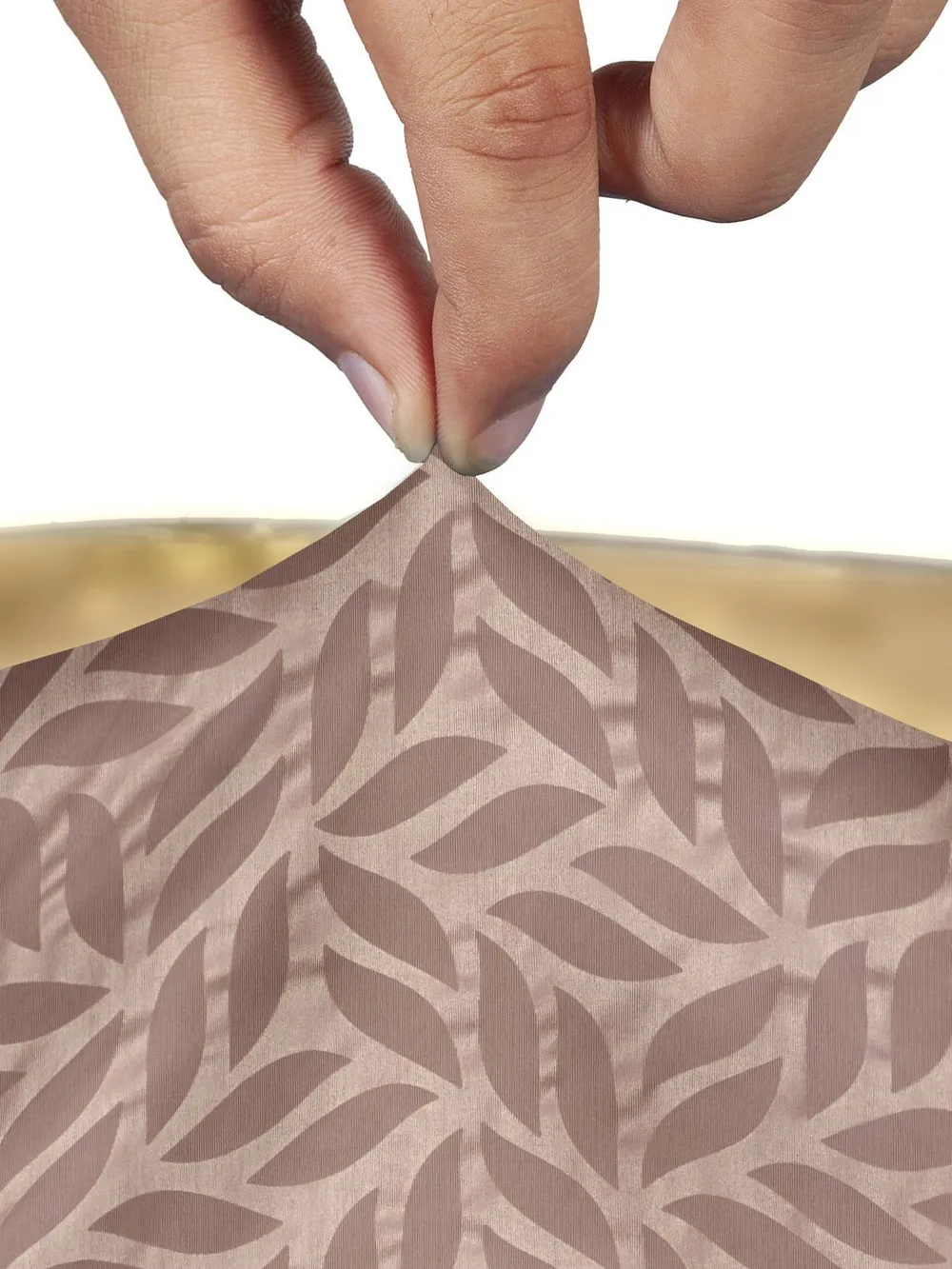 Cortina spandex Stretchable Solid Printed Pink Chair Cover Pack of 2