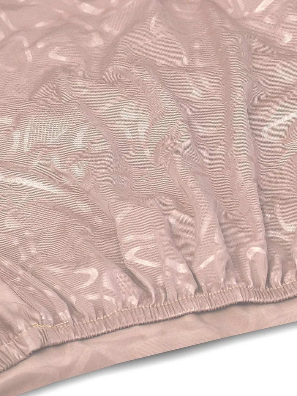 Cortina spandex Stretchable Solid Printed Pink Chair Cover Pack of 2