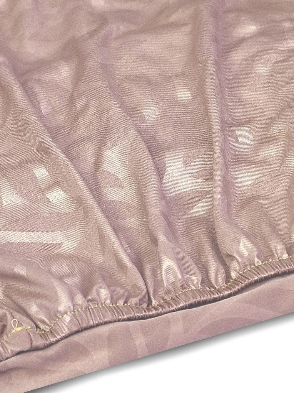 Cortina spandex Stretchable Solid Printed Pink Chair Cover Pack of 2