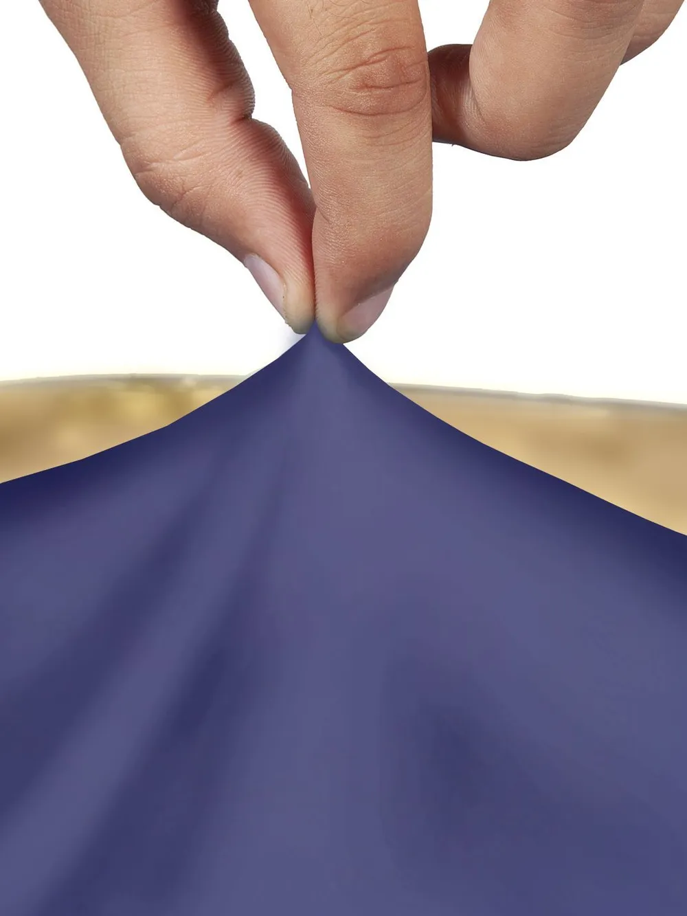 Cortina spandex Stretchable Solid Purple Chair Cover Pack of 2