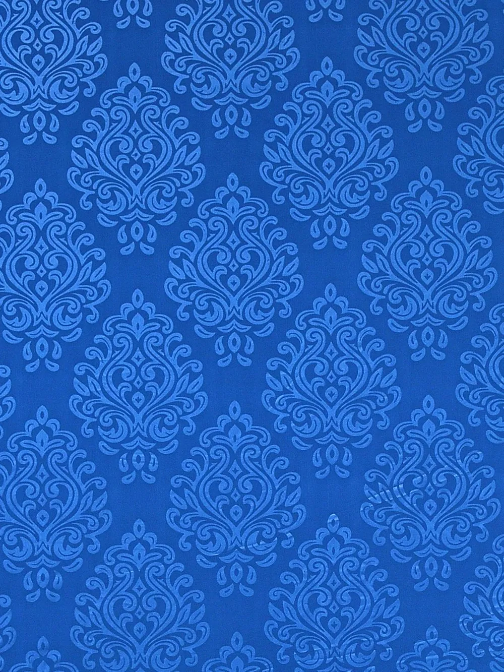 Cortina Spandex Stretchable Traditional Motif Blue Sofa Slipcover One Seater Sofa Slipcover