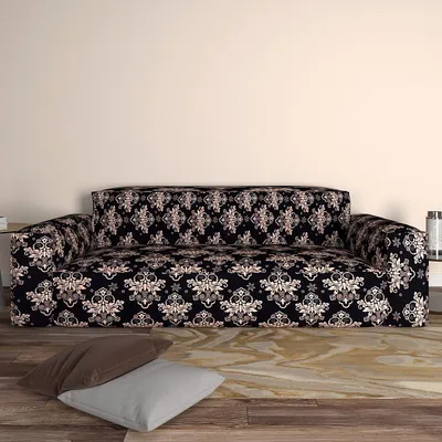 Cortina Spandex Stretchable Traditional Motif Sofa Slip cover