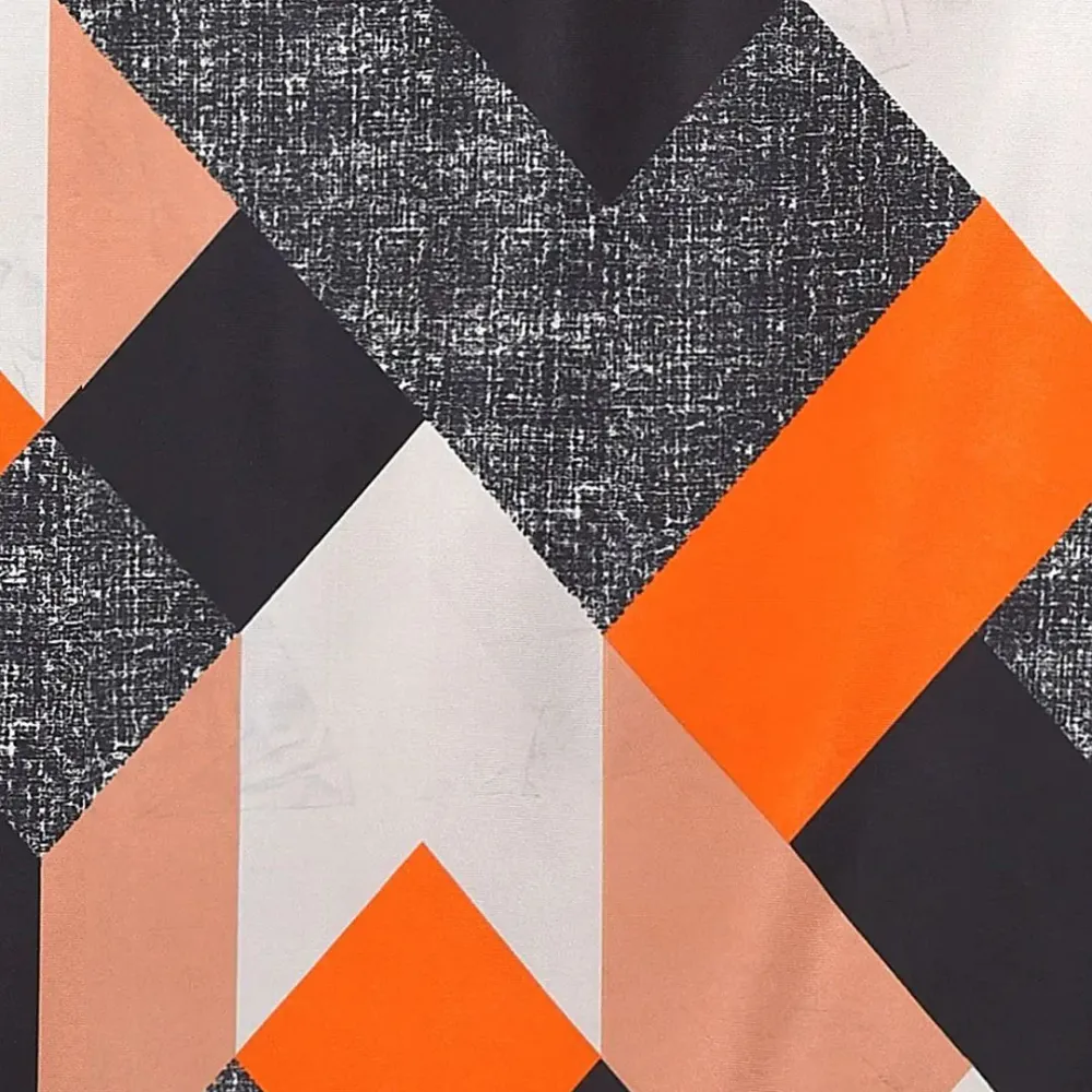 Cortina Spandex Super Stretchable Orange Sofa Slipcover One Seater Sofa Slipcover