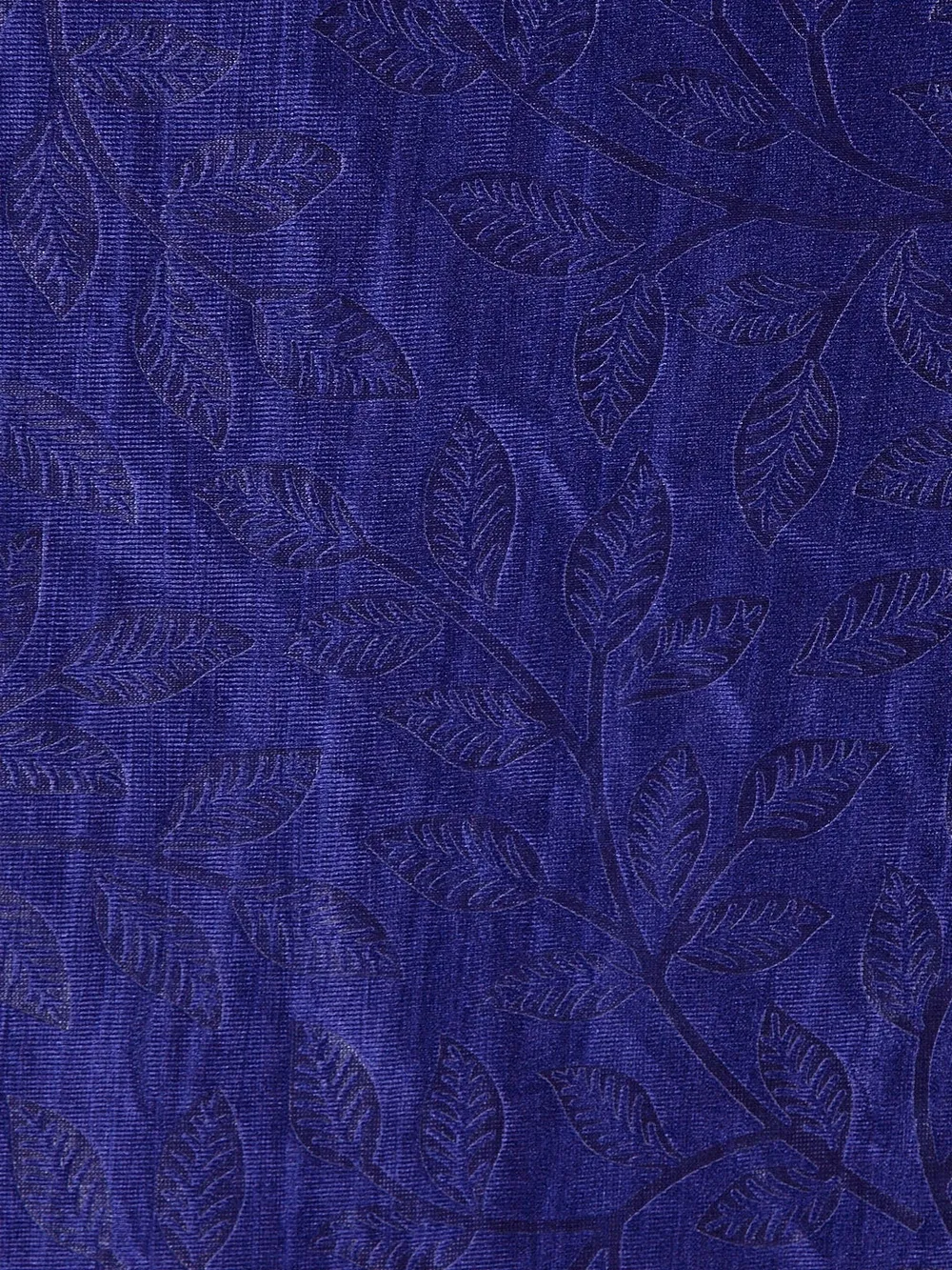 Cortina Violet Leaves Designer Eyelet Window Curtain Pack Of 2