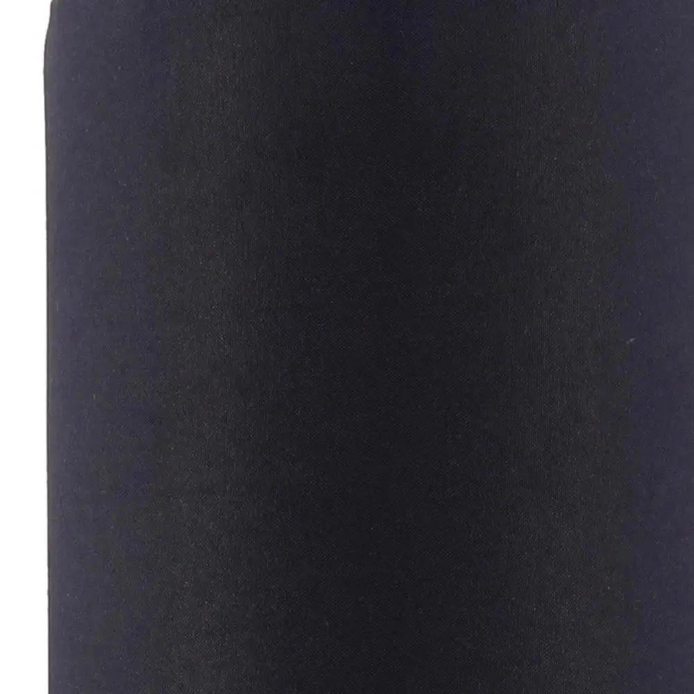 Cotton Black Small Wall Light Fixture Single Piece