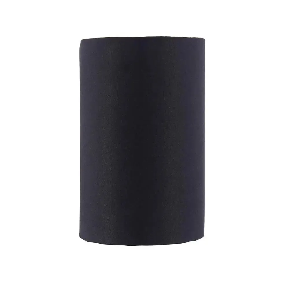 Cotton Black Small Wall Light Fixture Single Piece