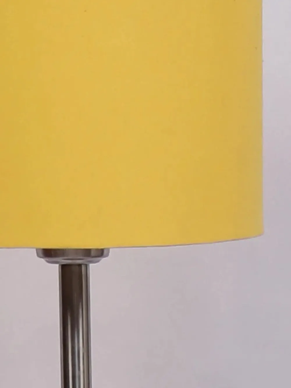 Cotton Drum Designer Steel Floor Lamp for Home Decor Grey