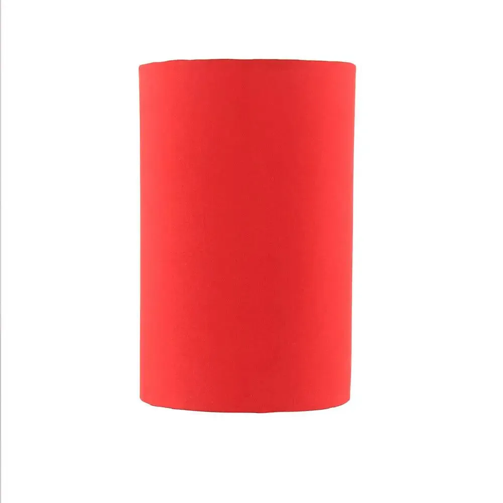 Cotton Red Small Wall Light Fixture Single Piece