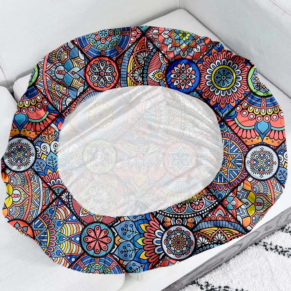 Cotyledon Black Strechable Sofa Seat Cover Set of 2/4/6/8 Pack of 2