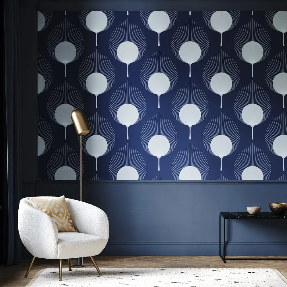 WallMantra Countryside Charm Premium Quality Wallpaper Teal