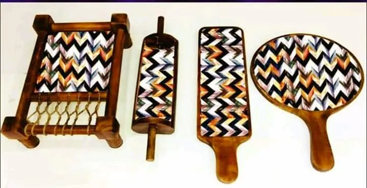 Countryside Khaat Serving Platter- set of 4