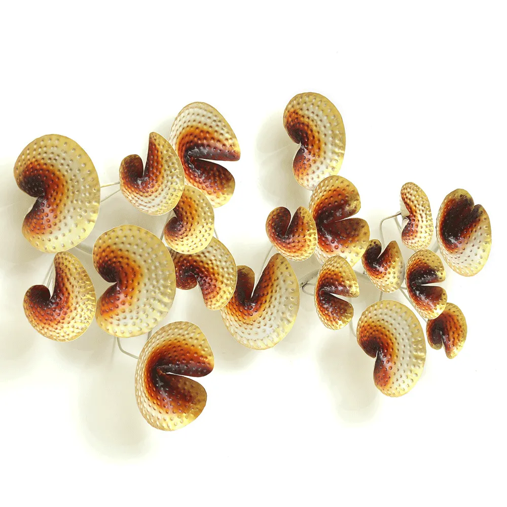 Crafted Beans Designer Abstract Metal Wall Art