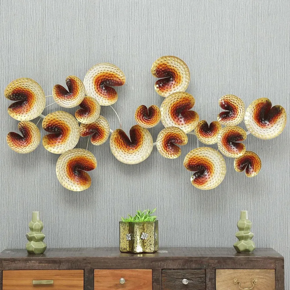 Crafted Beans Designer Abstract Metal Wall Art