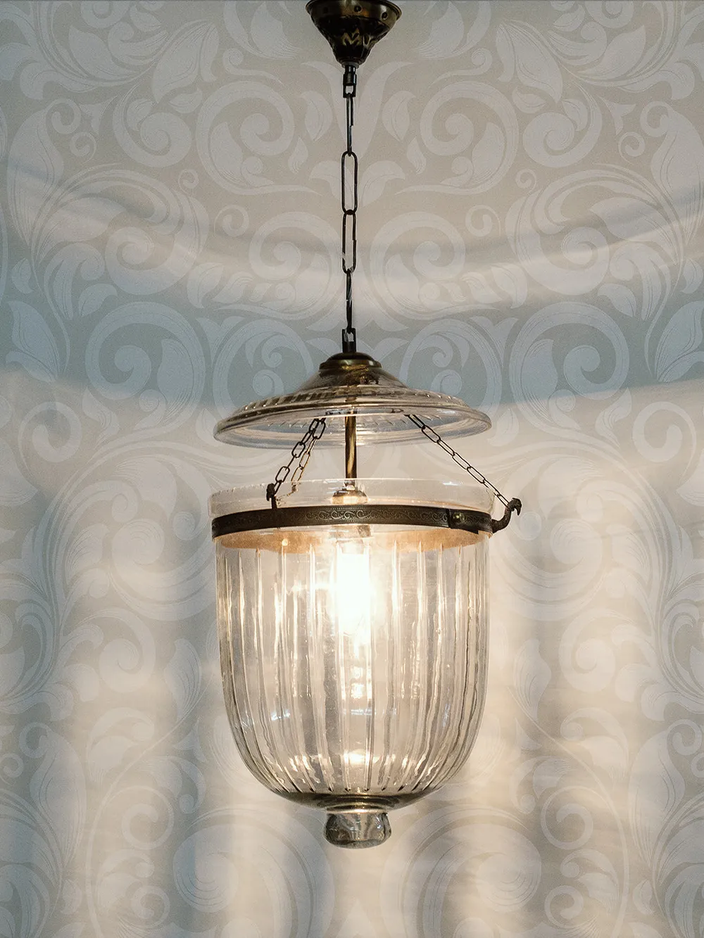 Crafted Crystal Lantern/ Hanging Light