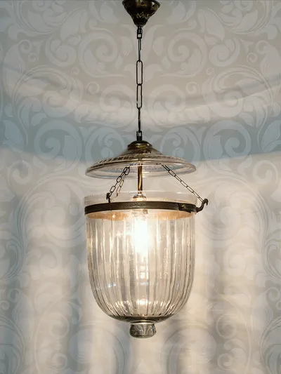 Crafted Crystal Lantern/ Hanging Light