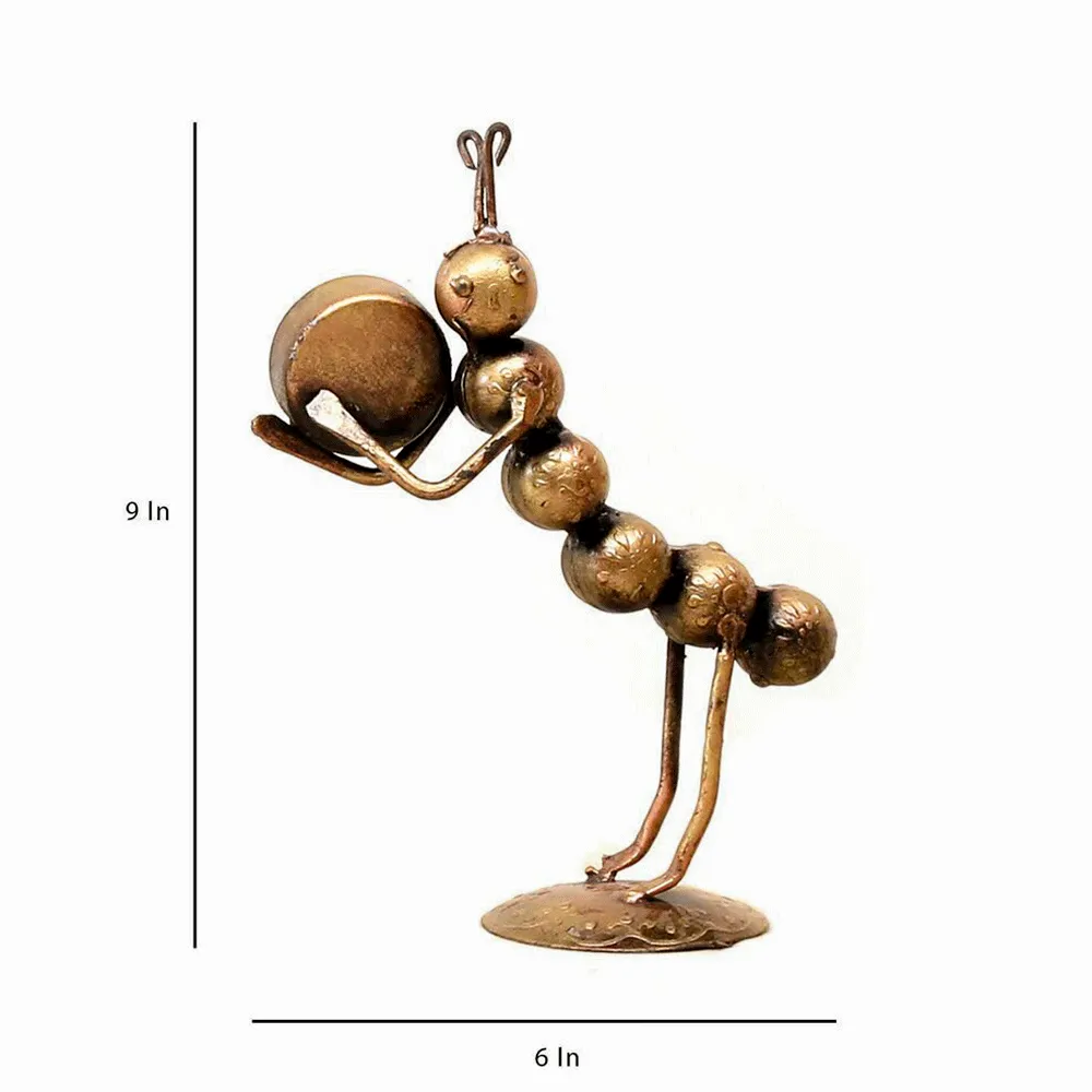 Crafted Musical Ants Metal Table Accent