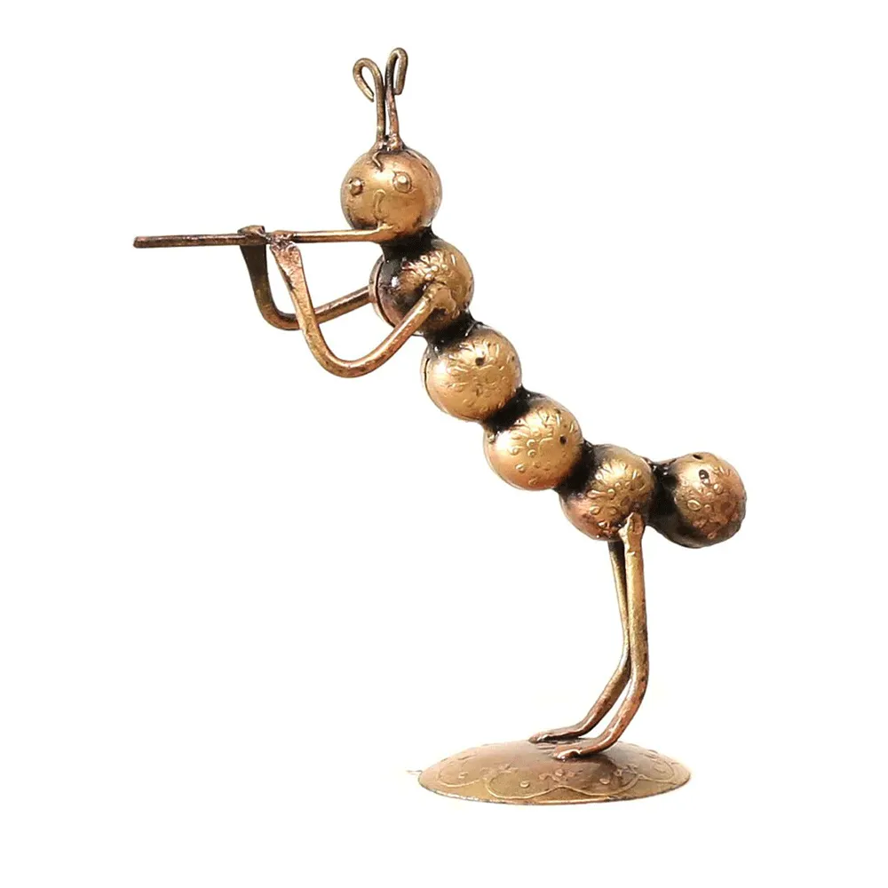 Crafted Musical Ants Metal Table Accent