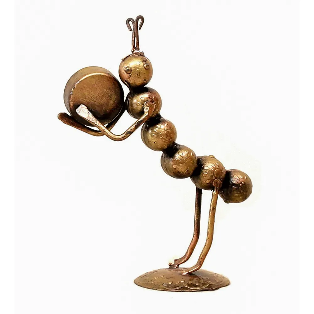 Crafted Musical Ants Metal Table Accent