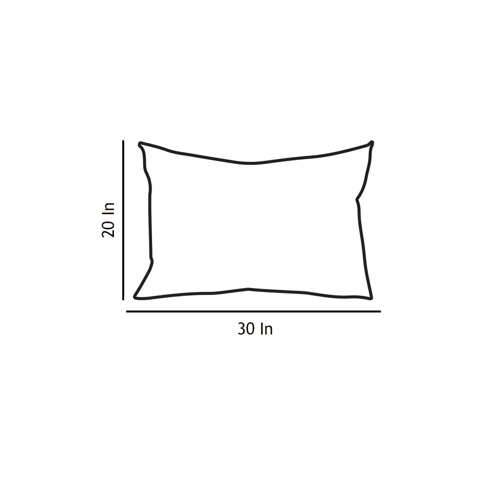 Cream White Linen Pillow Cover (Set of 2)