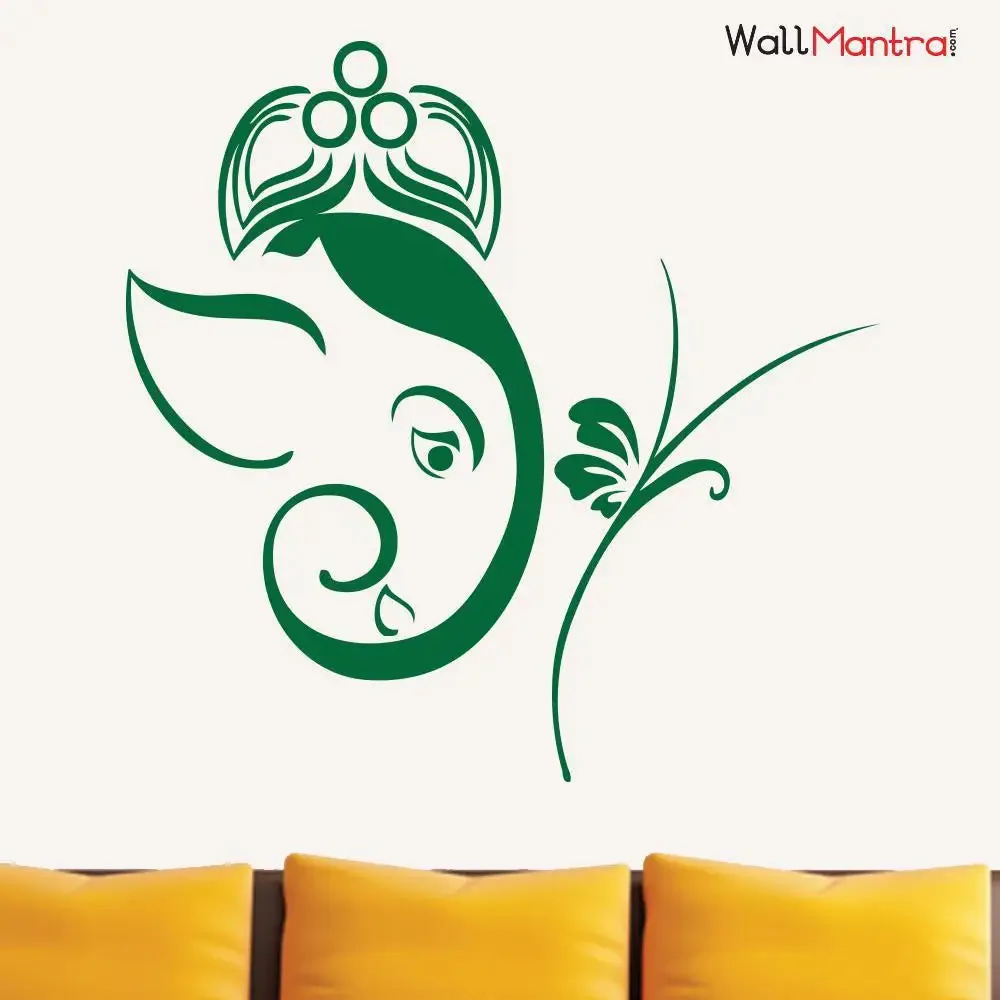Creative Ganesha Wall Sticker