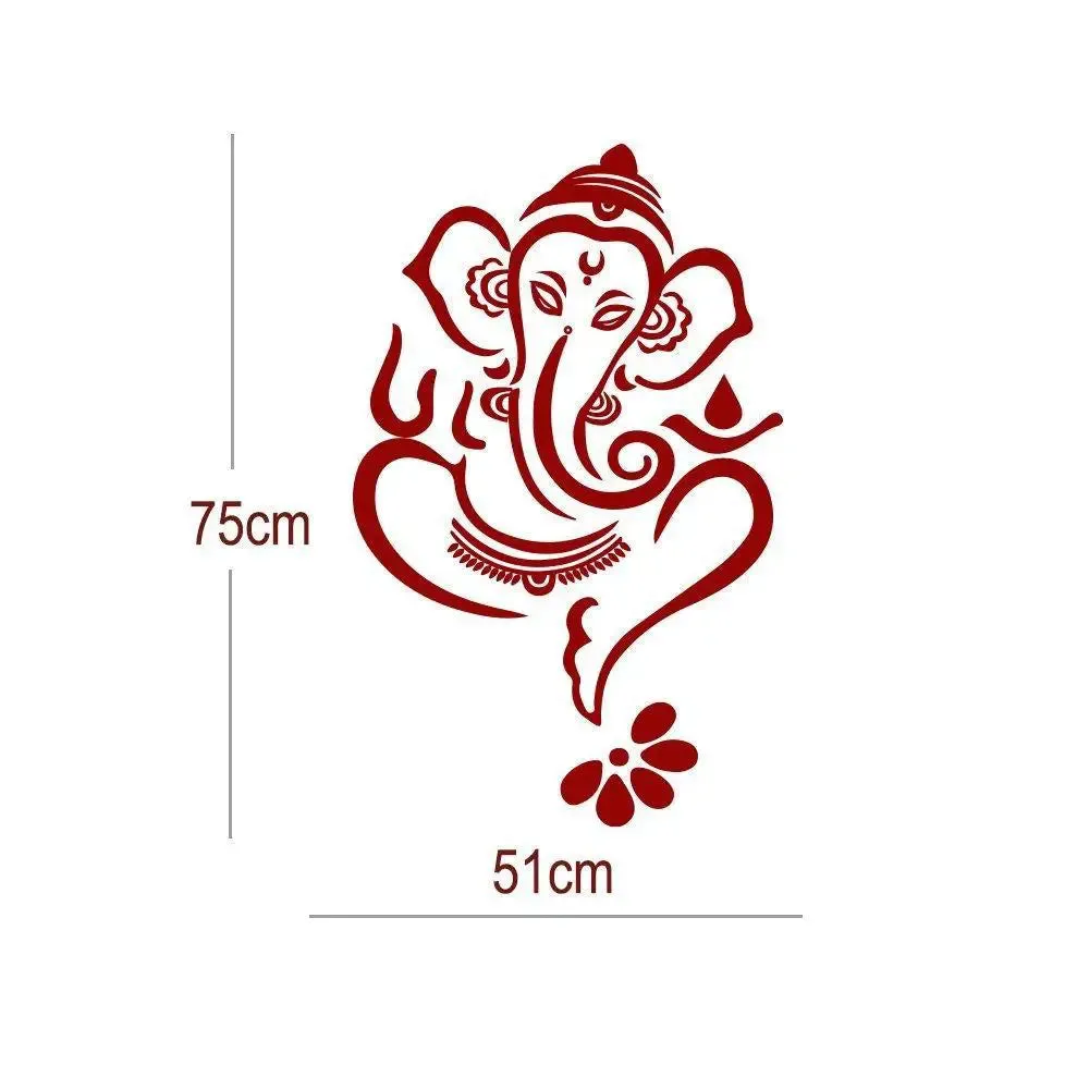 Creative Lord Ganesha Wall Decal