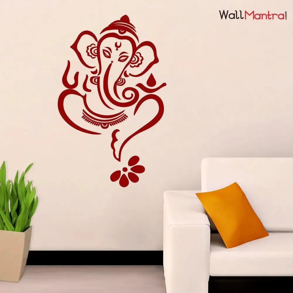Creative Lord Ganesha Wall Decal