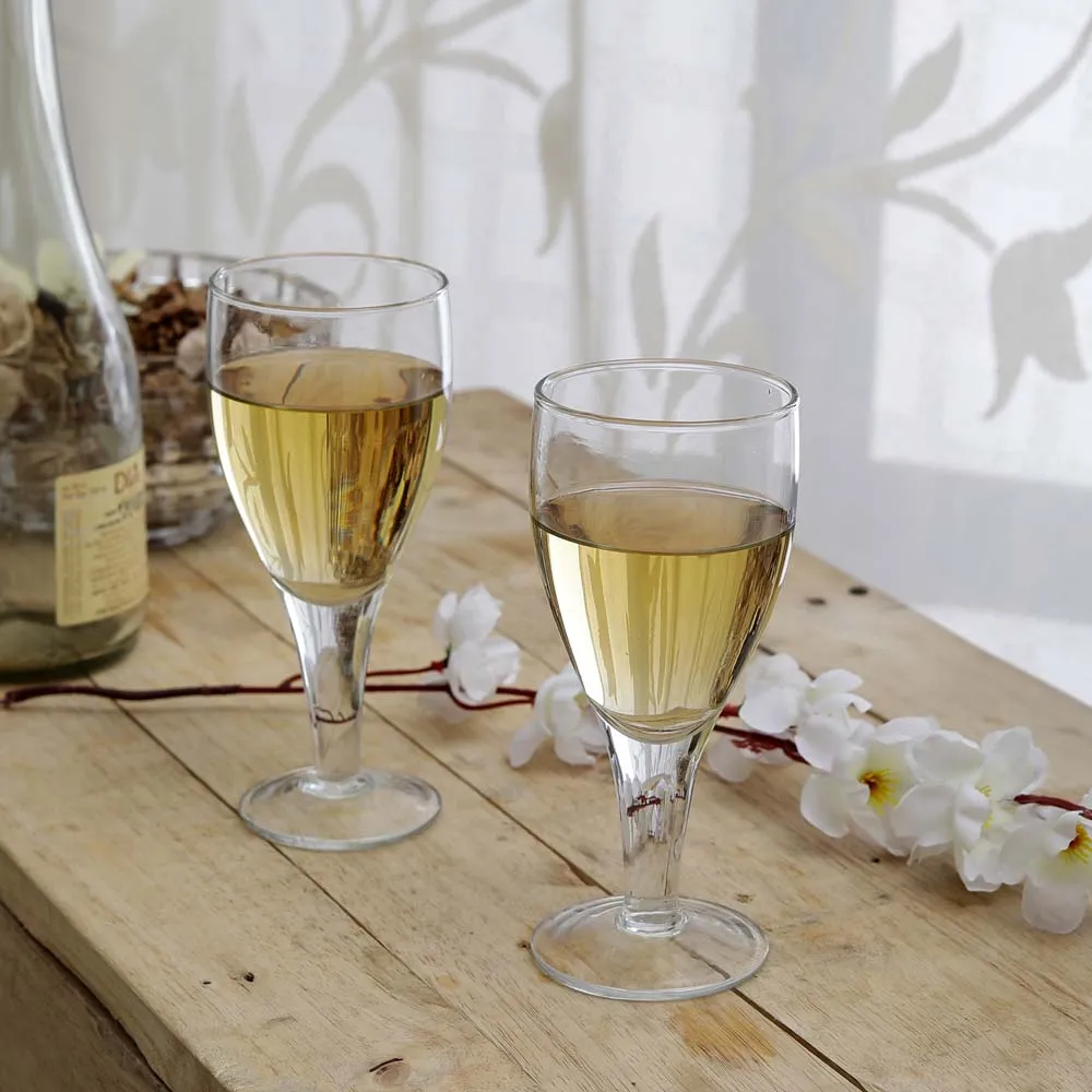 Crystal Clear Champion Tulip Wine Glasses Set Of 6