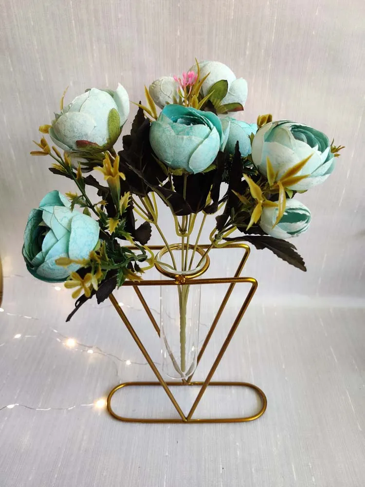 Crystal Clear Enchanting Glass Tube Vase