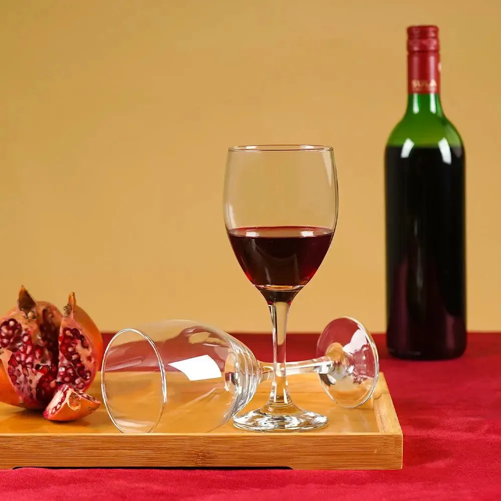 Crystal Clear Premium Baren Wine Glass for Parties Set of 2