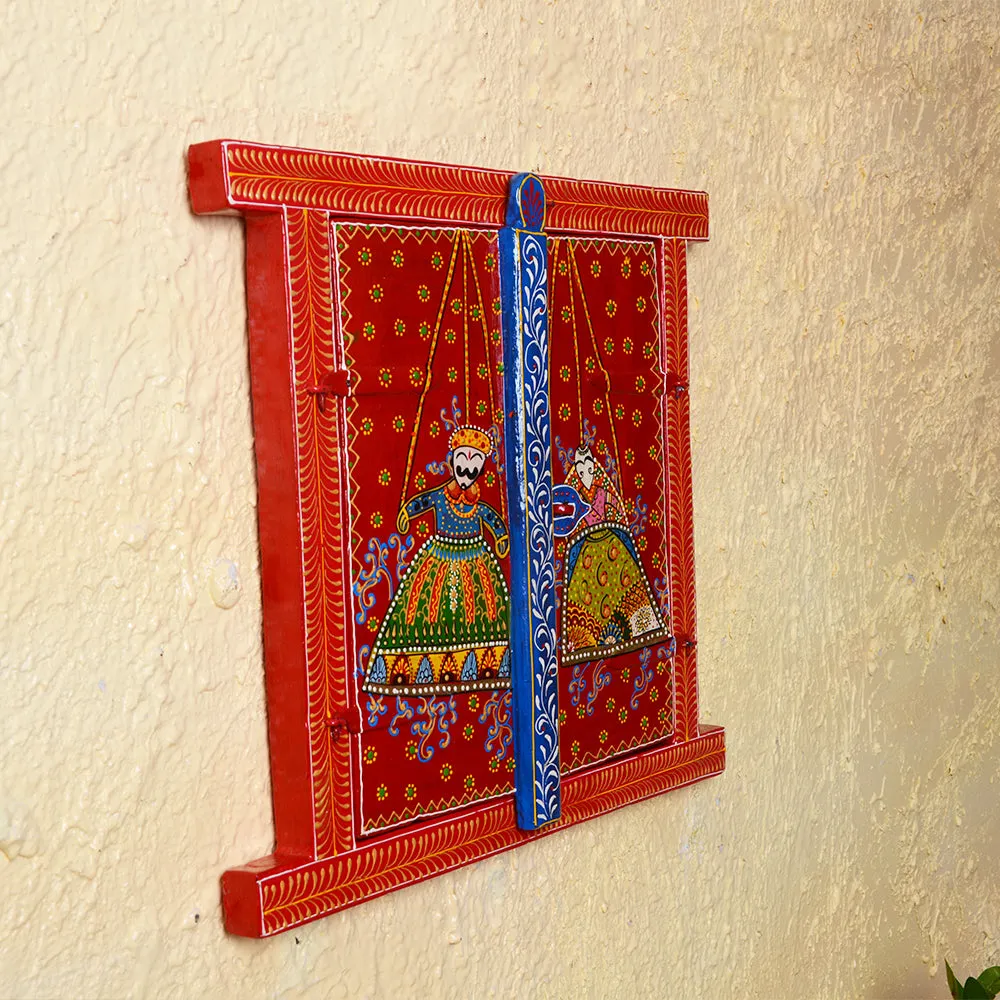 Cultural Glimpse Traditional Style Wooden Jharokha