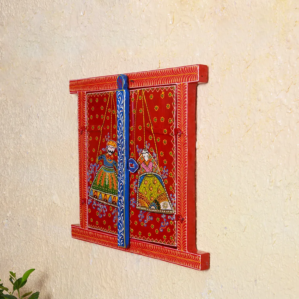 Cultural Glimpse Traditional Style Wooden Jharokha