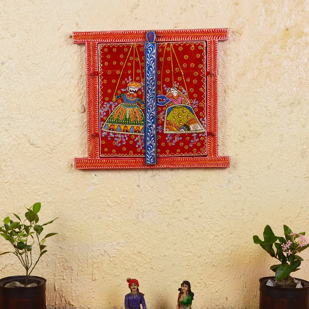 Cultural Glimpse Traditional Style Wooden Jharokha