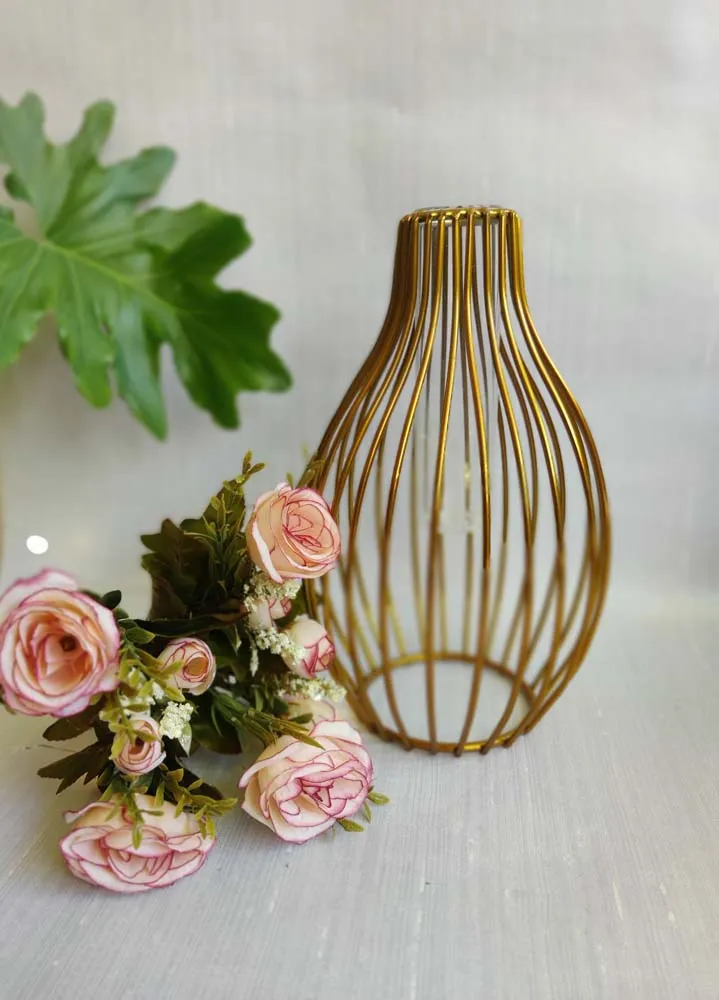 Cupola Cheery Vibe Glass Tube Vase Single Piece