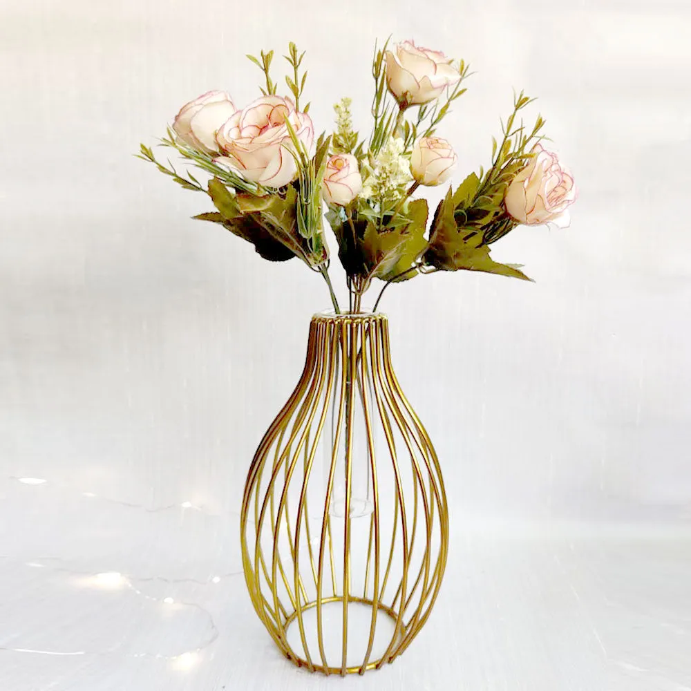 Cupola Cheery Vibe Glass Tube Vase Single Piece