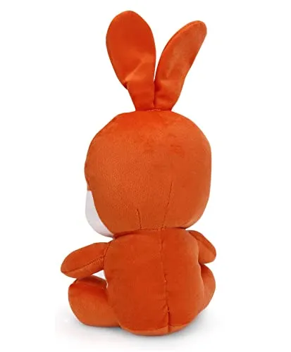 Cute Big Eyed Mushy Squirrel Soft Toy Pink