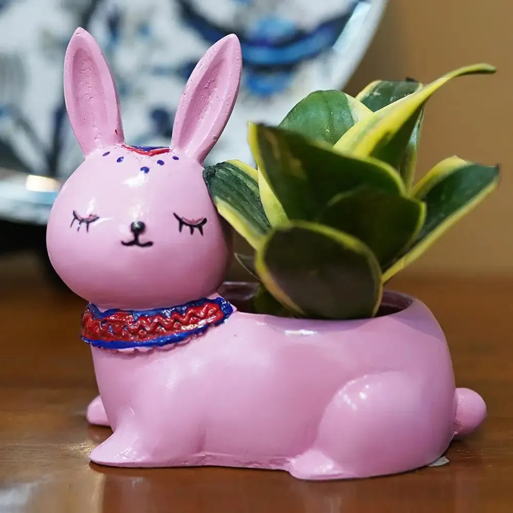 Cute Clever Animals Desk Planter Flower Pot for Home Decor Set of 3