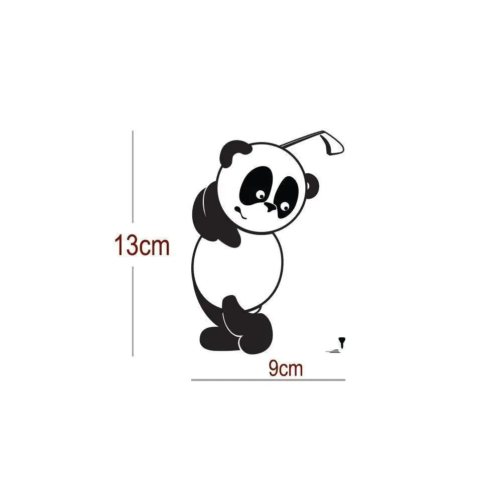 Cute Panda Sticker & Decal for Laptop (Generic Size)