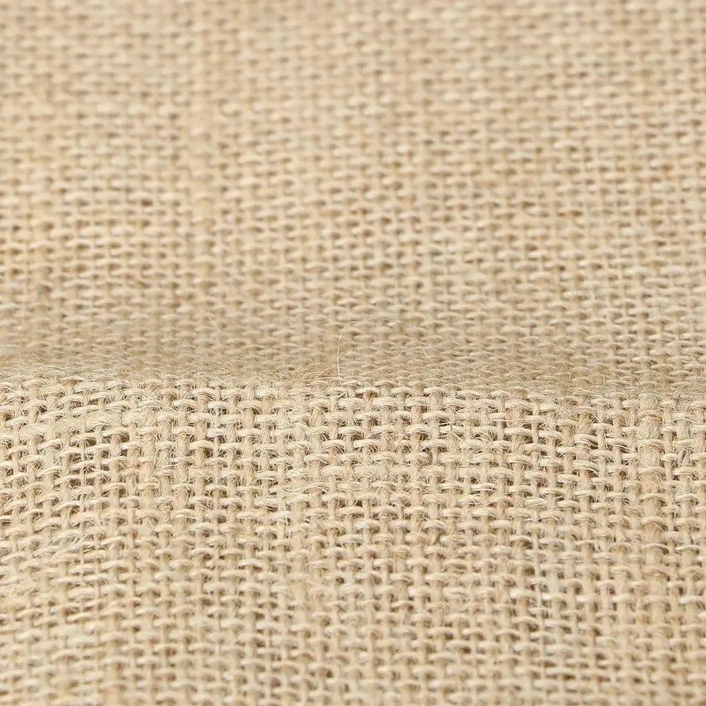 Cutting Edge Traditional Beige Jute Table Runner