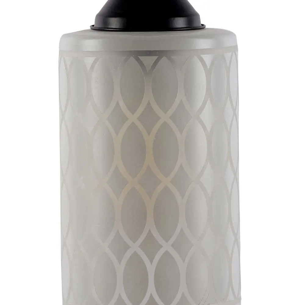 Cylindrical Textured Warm Black Ceiling Light