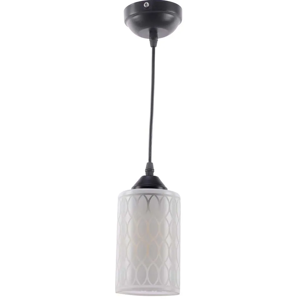 Cylindrical Textured Warm Black Ceiling Light