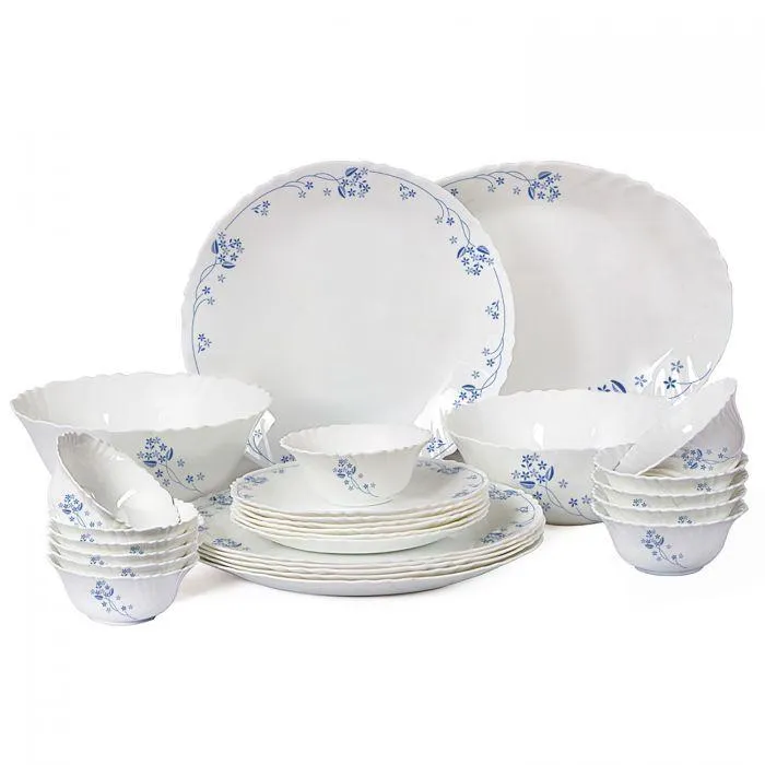 Dainty Blue Urbane Dinner Set of 27 Pieces