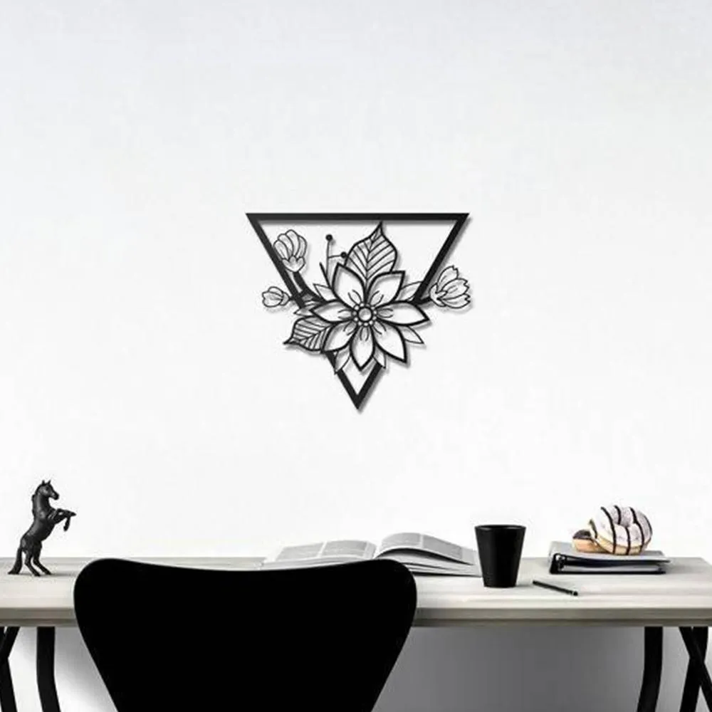 Daisy Metal wall art set of 1